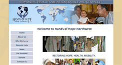 Desktop Screenshot of handsofhopenw.org
